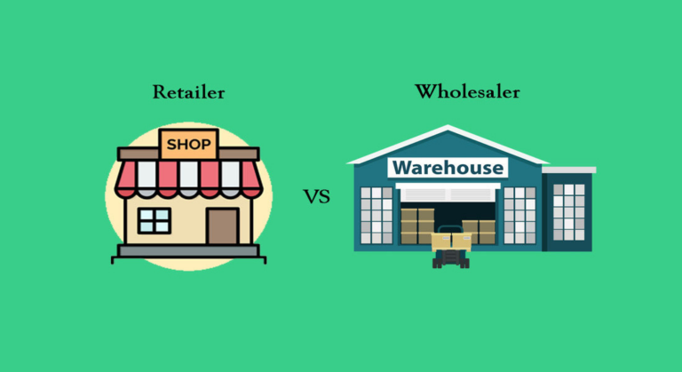 Difference between Wholesaler and Retailer