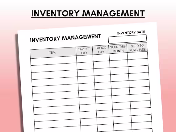 What is an inventory form? How to create an inventory form?